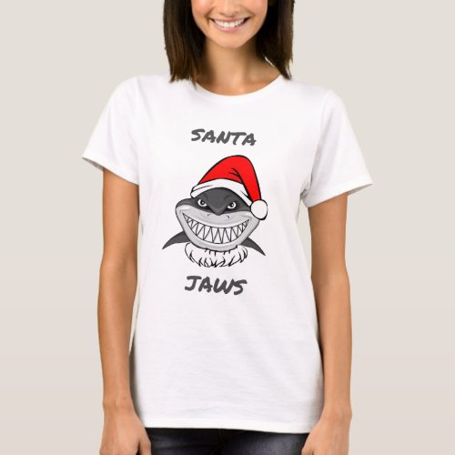 Santa Jaws T_Shirt