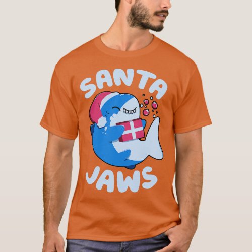 Santa Jaws Xmas by Tobe Fonseca T_Shirt