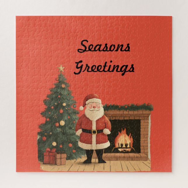 Santa Jigsaw Puzzle (Vertical)