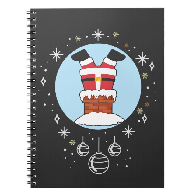 Santa Jolly Hohoho Notebook (Front)