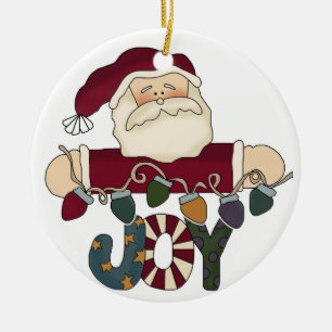 Santa Joy  Keepsake Ornament
