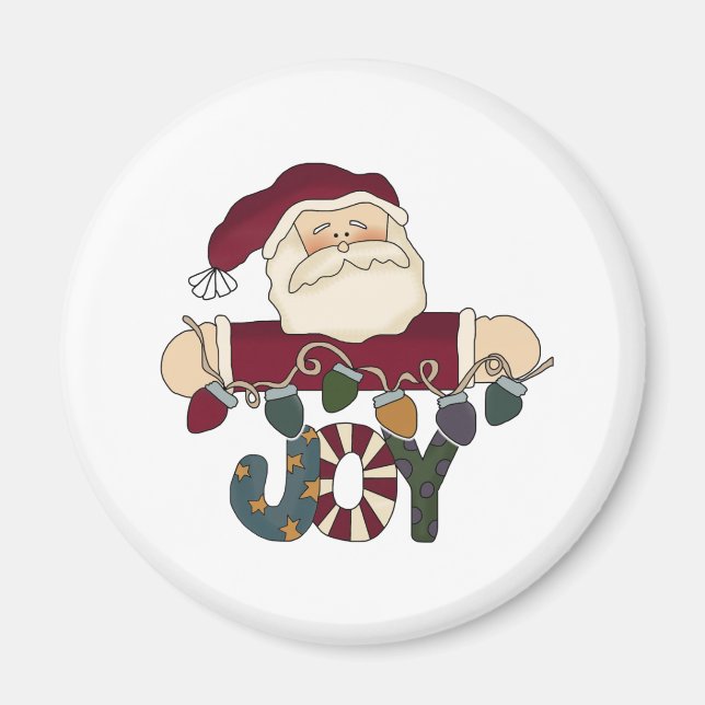 Santa Joy Magnet (Front)
