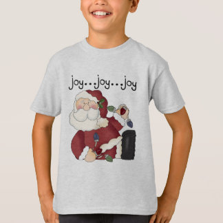 Santa Joy T-shirts and gifts