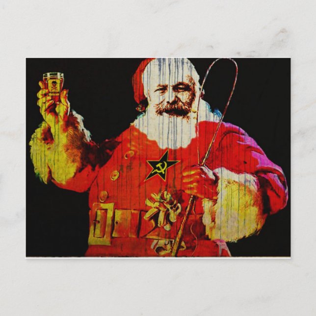 Santa Karl Holiday Postcard (Front)