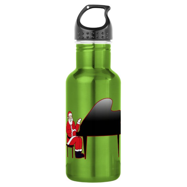 Santa Keys Water Bottle (Front)