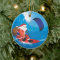 Santa Kitesurf Ornament