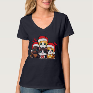 Santa Kittens T-Shirt