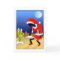 Santa Kokopelli Desert Christmas Card