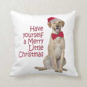 Santa Lab Pillow