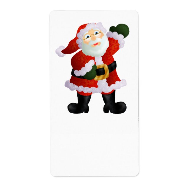 Santa Label (Front)