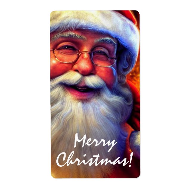 Santa Label (Front)