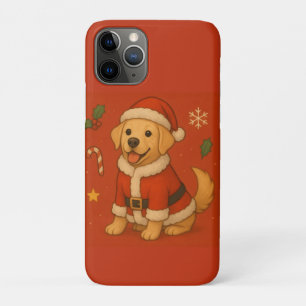 Santa Labrador Retriever Dog Cute Christmas iPhone 11 Pro Case