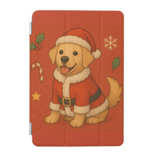 Santa Labrador Retriever Dog Cute Christmas iPad Mini Cover
