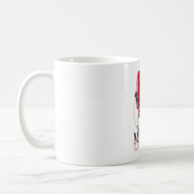 Santa Lagotto Romagnolo Merry Christmas dog mom Coffee Mug (Left)