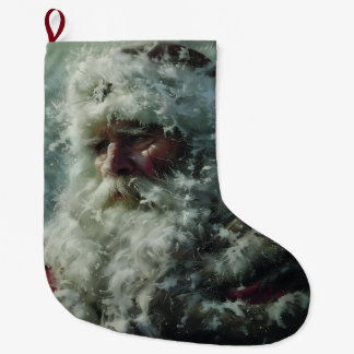 Santa Large Christmas Stocking