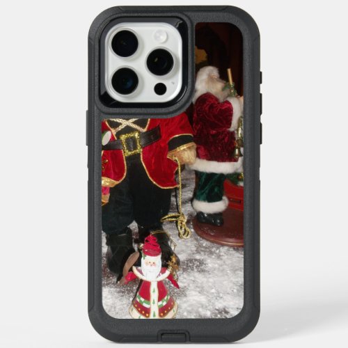 Santa Let It Snow Beautiful Christmas Winter iPhone 15 Pro Max Case