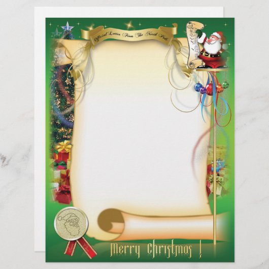 Santa Letter (Front/Back)