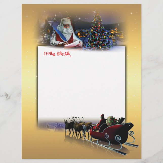 Santa Letter Letterhead (Front)