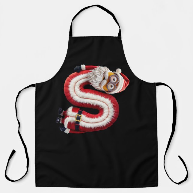 Santa letter S Apron (Front)