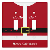 Santa Light Switch Cover
