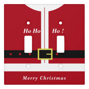 Santa Light Switch Cover