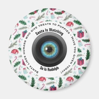 Santa likes humans who give treats to ... magnet