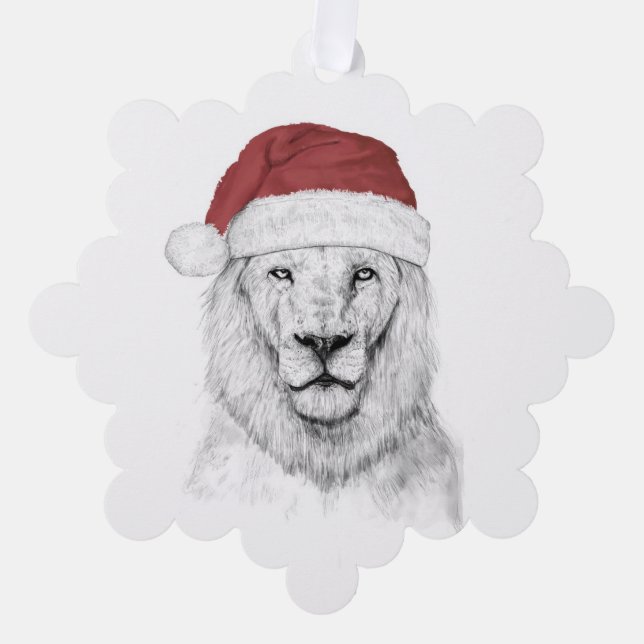 Santa Lion - Ornaments (Front)