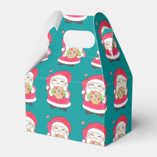 Santa Loves Cookies Favor Box