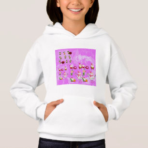 Santa Magical Pink New Year Hoodie