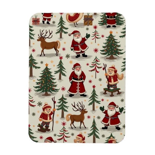 santa magnet (Vertical)