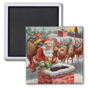 Santa Magnet for the Holiday Season