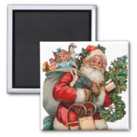Santa Magnet for the Holidays