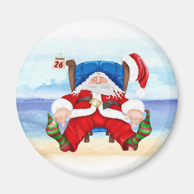 Santa Magnet Humorous (Front)