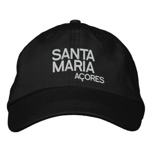 Santa Maria  Azores Adjustable Hat