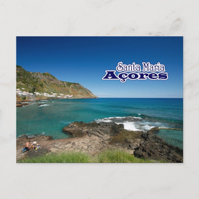 Santa Maria - Azores Postcard (Front)
