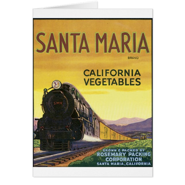 Santa Maria Cards (Front)