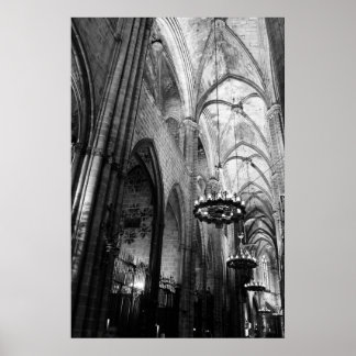 Santa Maria del Mar, Barcelona Poster