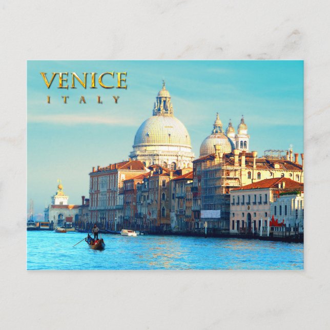 Santa Maria della Salute Basilica Postcard (Front)