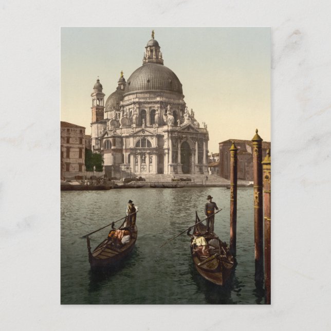 Santa Maria della Salute I, Venice, Italy Postcard (Front)