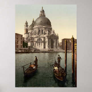 Santa Maria della Salute I, Venice, Italy Poster