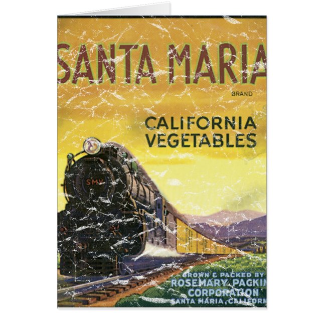 Santa Maria - distressed Cards (Front)
