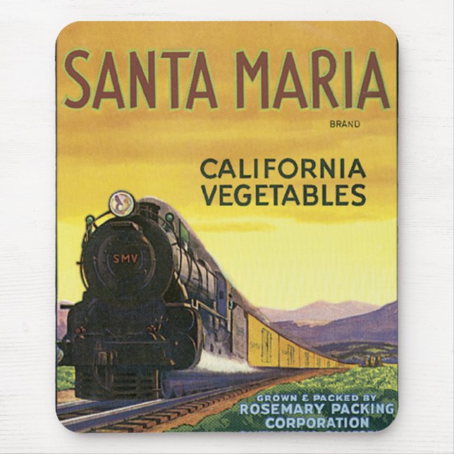 Santa Maria Mouse Pad (Front)