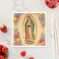 Santa Maria, Virgen de Guadalupe Mother Mary Roses