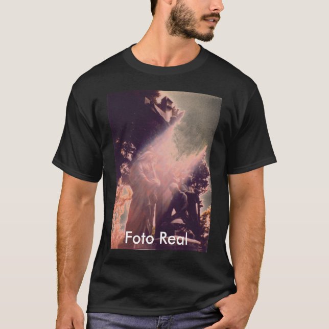 Santa maria virgen Maria, Foto Real T-Shirt (Front)