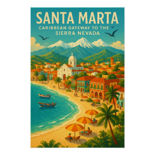 SANTA MARTA — CARIBBEAN GATEWAY TO THE NEVADA POSTER