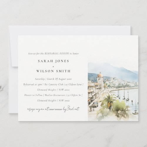 Santa Marta Colombia Landscape Rehearsal Dinner