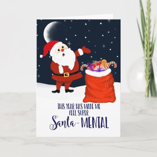 santa_mental funny joke card