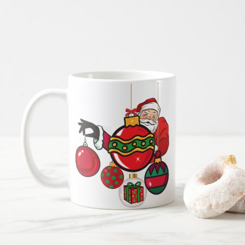 Santa Merry Christmas coffee mug 