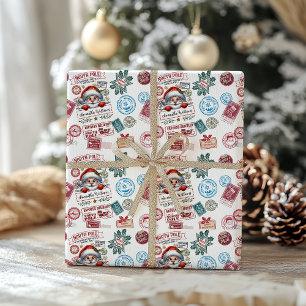 Santa Merry Christmas Special Deliveri Wrapping Paper