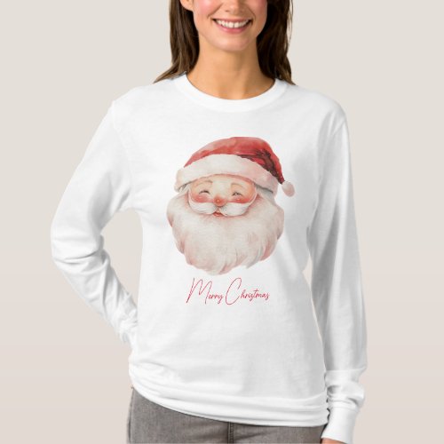 Santa Merry Christmas  T_Shirt